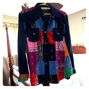 Lemon Grass Jean and bandanna top